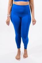 Fashionista Yogi "Jessica" High Rise Legging with pockets (Bold Blue)