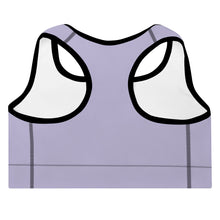 Padded Sports Bra With Printed Logo