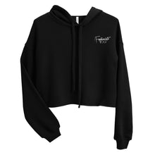 Crop Hoodie With Embroidered Logo