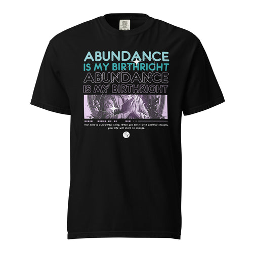 Fashionista Yogi Unisex Abundance heavyweight t-shirt