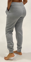 Unisex fleece sweatpants with embroidered logo